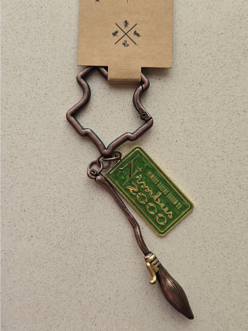 Harry Potter keychain Nimbus 2000